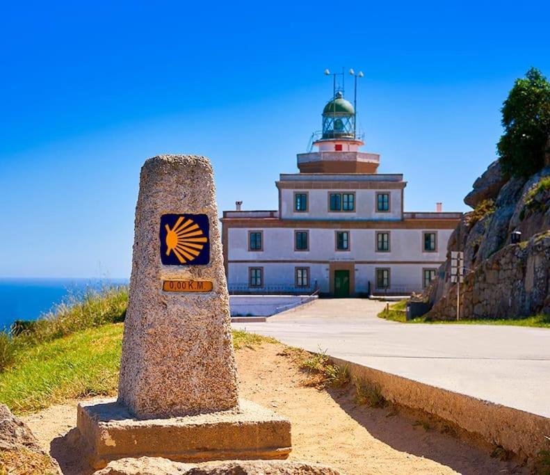 Piso A Capela Con Vistas Al Mar Finisterre Exterior foto