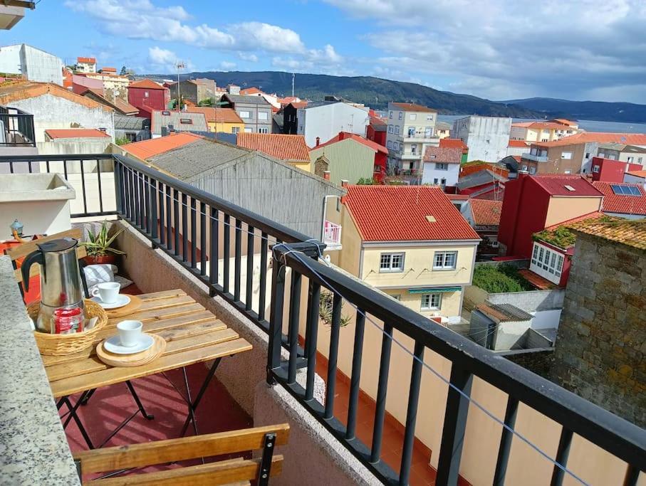 Piso A Capela Con Vistas Al Mar Finisterre Exterior foto
