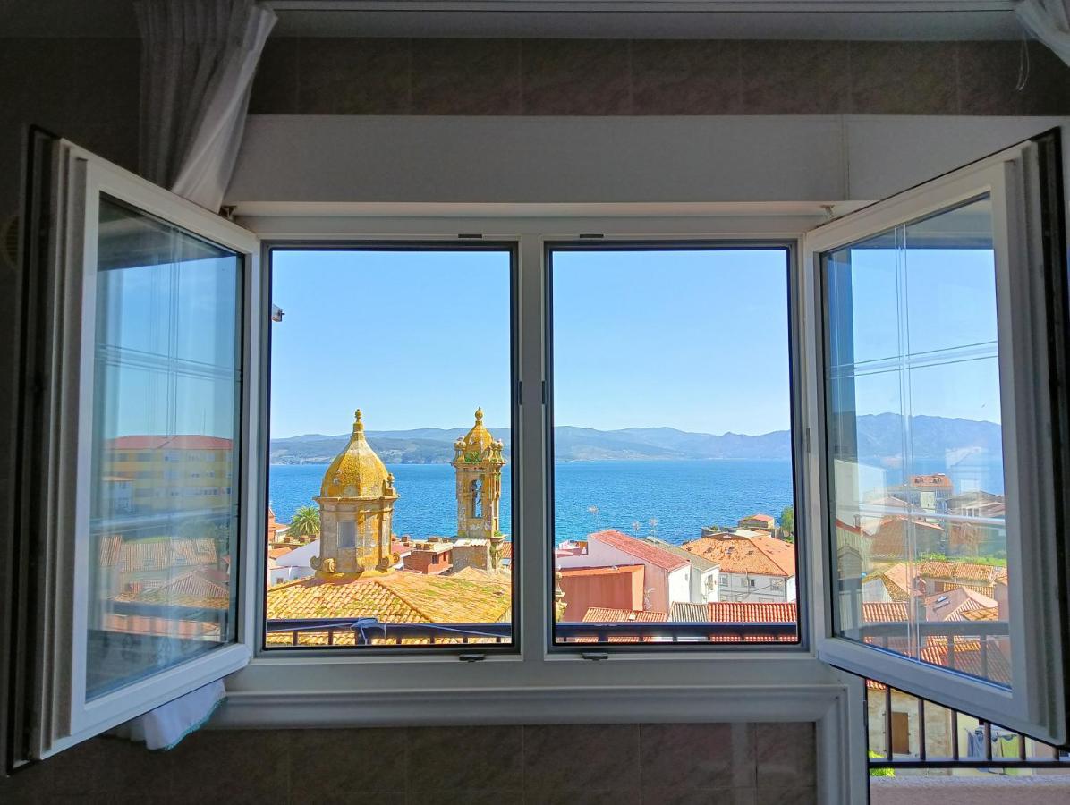 Piso A Capela Con Vistas Al Mar Finisterre Exterior foto