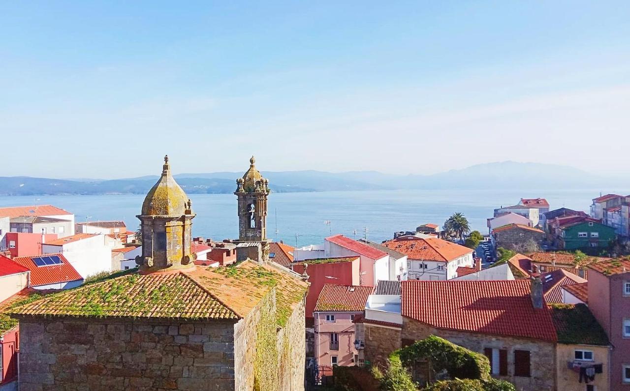 Piso A Capela Con Vistas Al Mar Finisterre Exterior foto