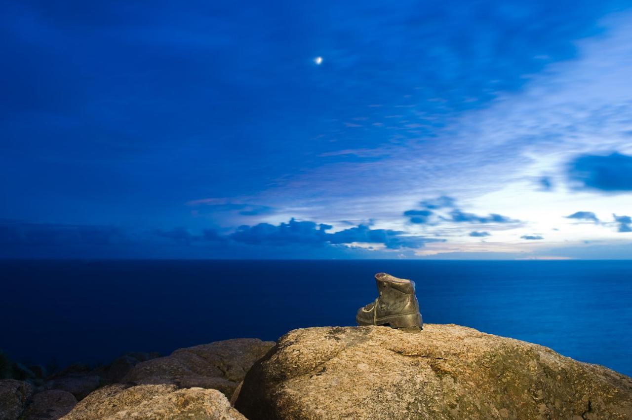 Piso A Capela Con Vistas Al Mar Finisterre Exterior foto