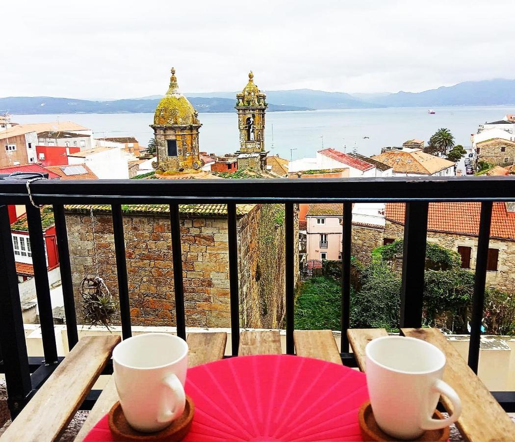 Piso A Capela Con Vistas Al Mar Finisterre Exterior foto